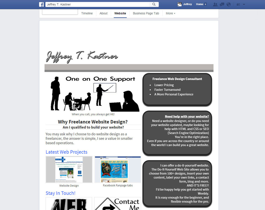Jeffrey Kastner Facebook Tab